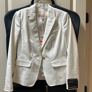 New with tags banana republic white blazer
